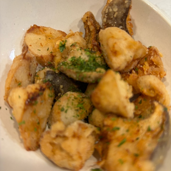 白だしdeエリンギの唐揚げ♪